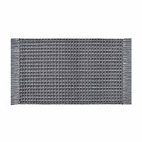 Woven Bath Rug, Gray