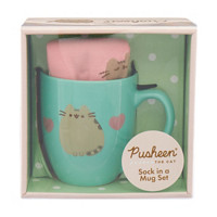 Pusheen The Cat Sock and Mug Set