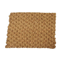 Woven Coir Door Mat, 18 in x 30 in