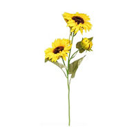 Bright Sunflower Floral Stem