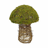 Decorative Mossy Twig Mushroom, Large