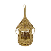 Decorative Wicker Birdhouse