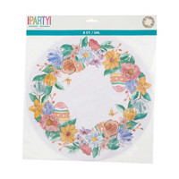 Diecut Printed Paper Placemats, 14 in x 14