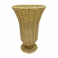 Decorative Rattan Vase, Large