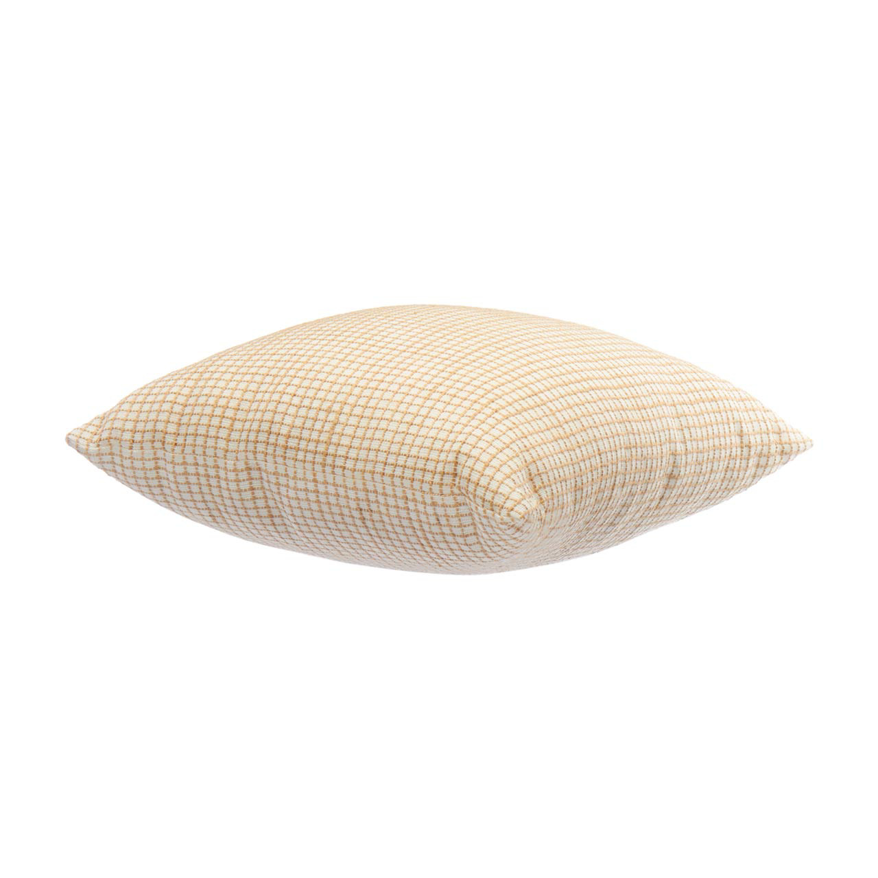 Jute Plaid Pillow,