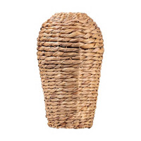 Natural Woven Hyacinth Vase, 16 in 