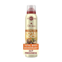 Old Spice Aluminum Free Total Body Deodorant Spray,