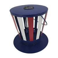 Solar Hat Lantern, 11 in