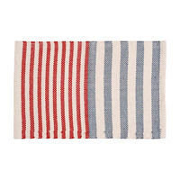 Patriotic Striped Woven Placemat