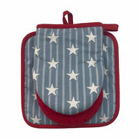 Stars and Stripes Mini Mitt Pot Holder