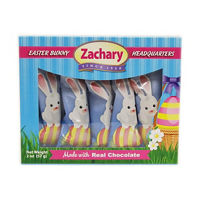 Zachary Easter Bunny Marshmallow Rabbit with Milk Chocolate,