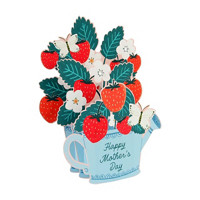 Mother's Day Strawberries Pop-Up Card