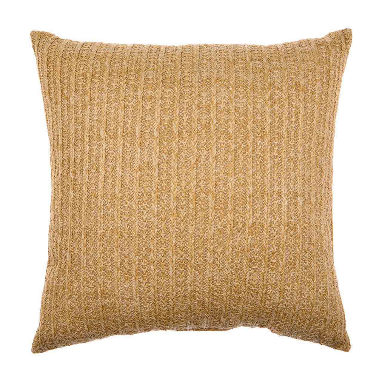 Faux Jute Square Pillow