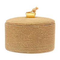 Woven Trinket Jar, Small