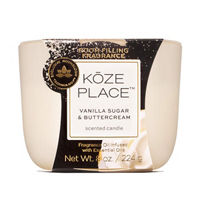 Koze Place Vanilla Sugar & Buttercream Scented Candle,