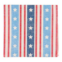 Classic Americana Beverage Napkins, 16 ct