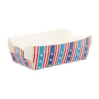 Classic Americana Hot Dog Trays, 8 pk
