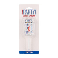 Classic Americana Foil Confetti Push Popper