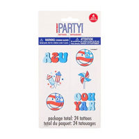 Retro USA Tattoos, 24 ct