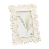 White Sculpted Frame, 4 in x 6 in