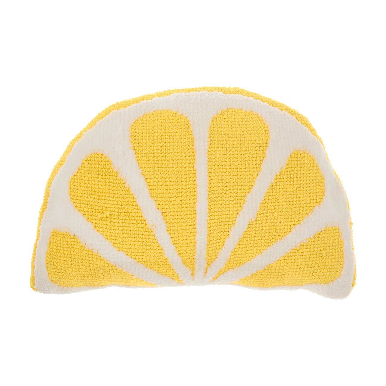Lemon Slice Needlepoint Pillow, 20 in