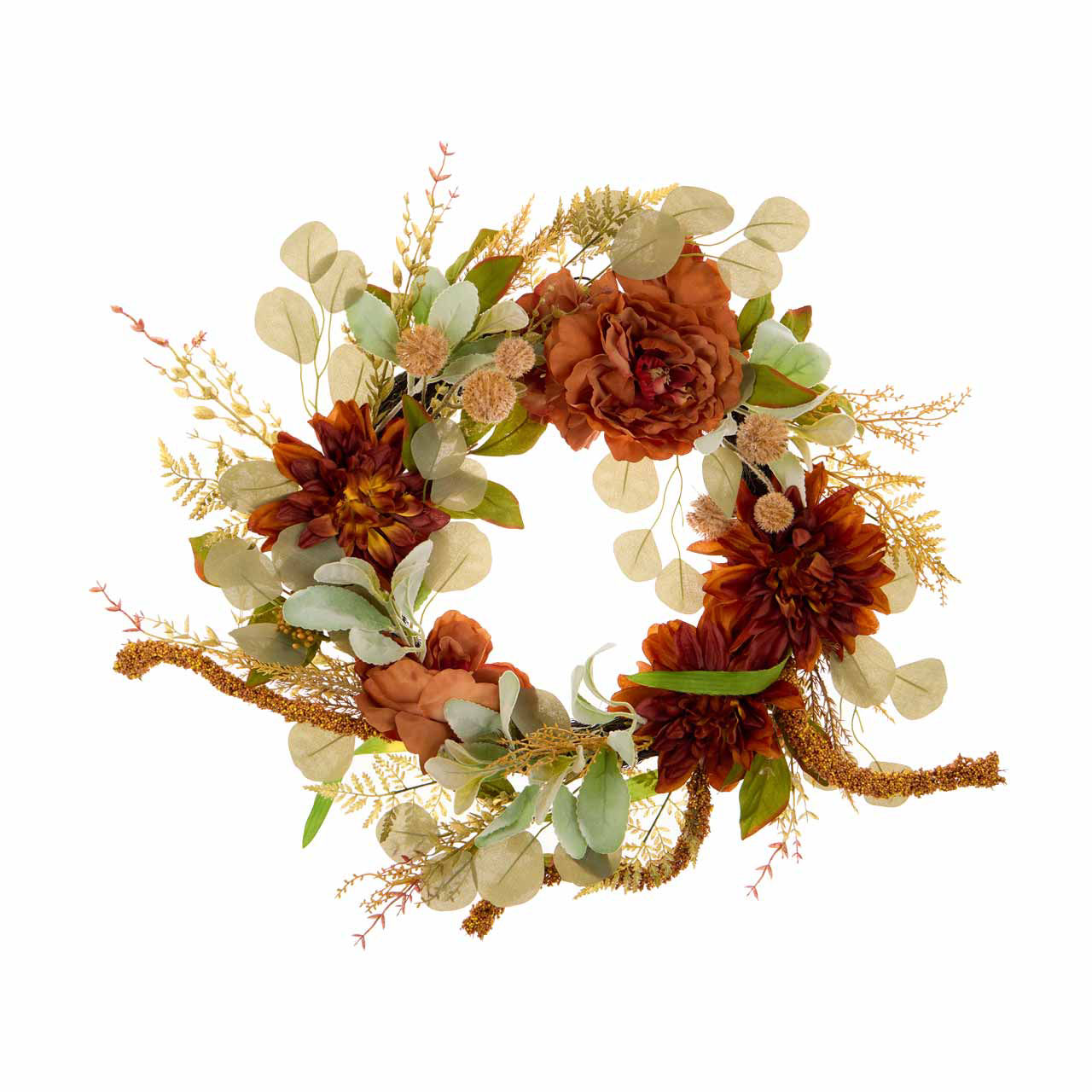 Harvest Wreath, 22 in, Assorted Styles