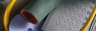 Hose, diaphragm,keypad, and o-ring made with Silastic Silicone Rubber. High Consistency Rubber/HCR. Silastic Silicone Rubber STI Silastic Base Selector Guide