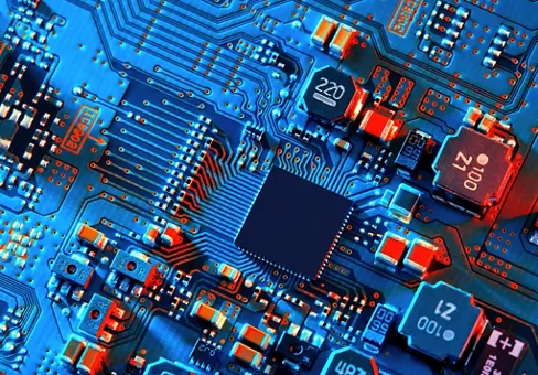 Conformal coating application on electronics board under UV light