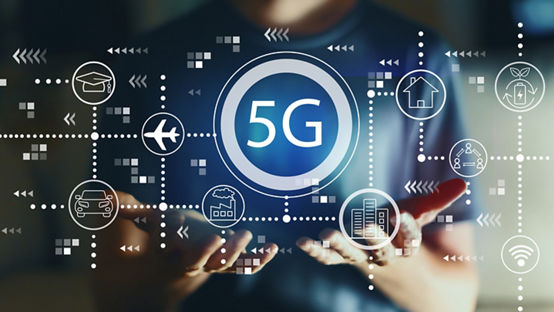 5G networks and electronics implementing silicones