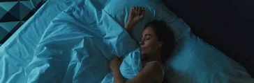 Woman sleeping