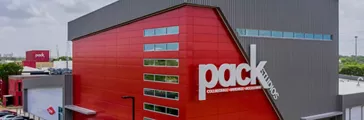 Exterior of Pack Studios