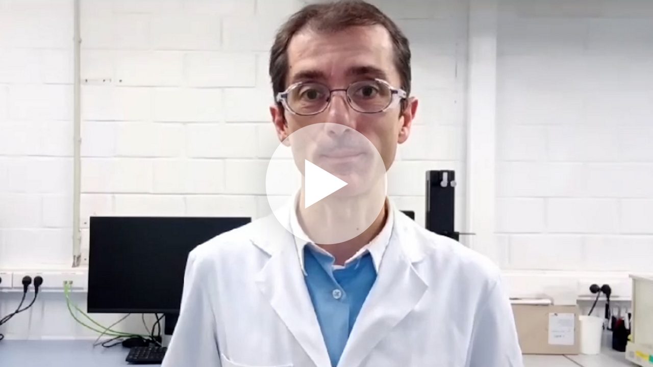 Scientist in video