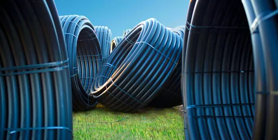 HDPE Pipe Aspermont Texas Pipe Donation