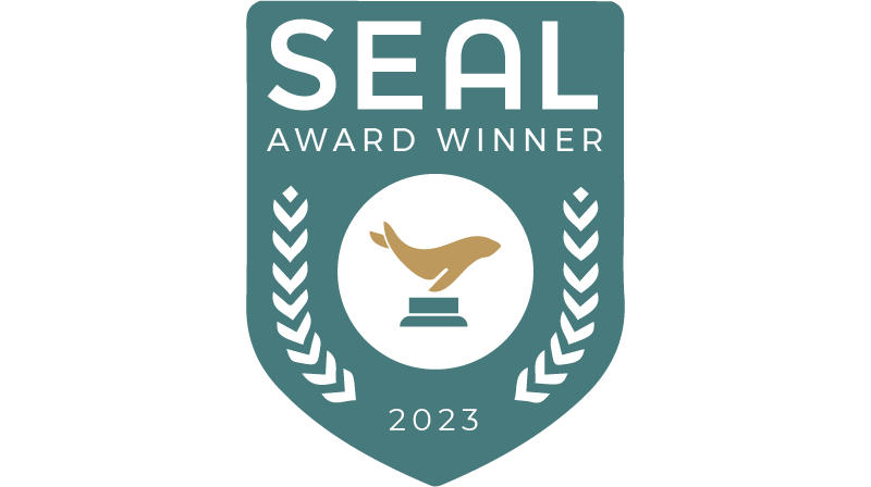 Logotipo del ganador del premio SEAL 2023
