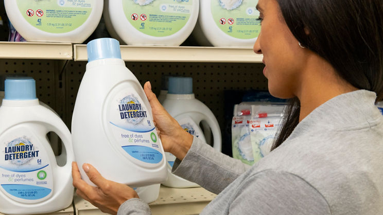 Shopping for Laundry Detergent