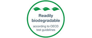 Readily biodegradable badge