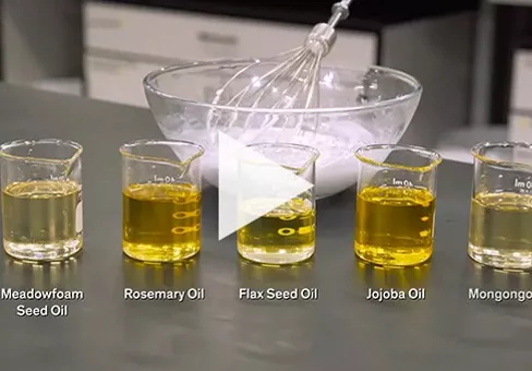 oil experiment in lab