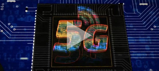 Electronic chip with 5G
