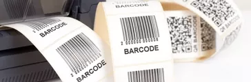 Barcode label printer; Shutterstock ID 174909098