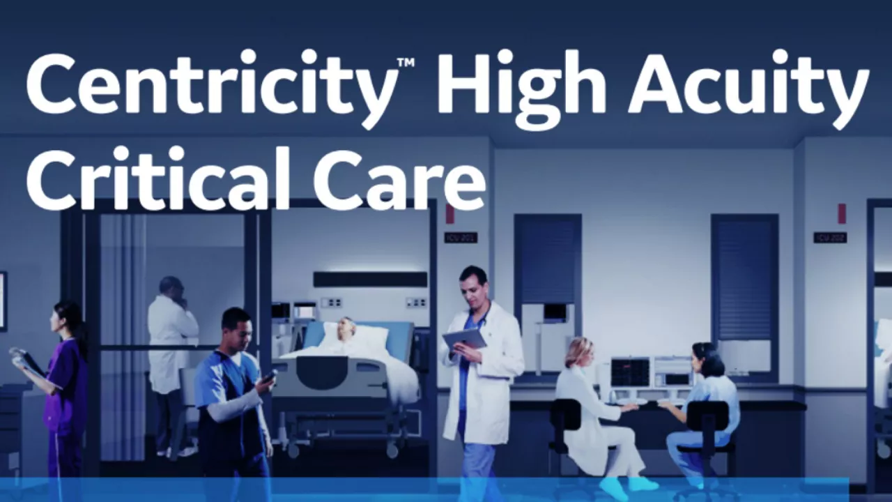 Centricity™ High Acuity Critical Care Brochure