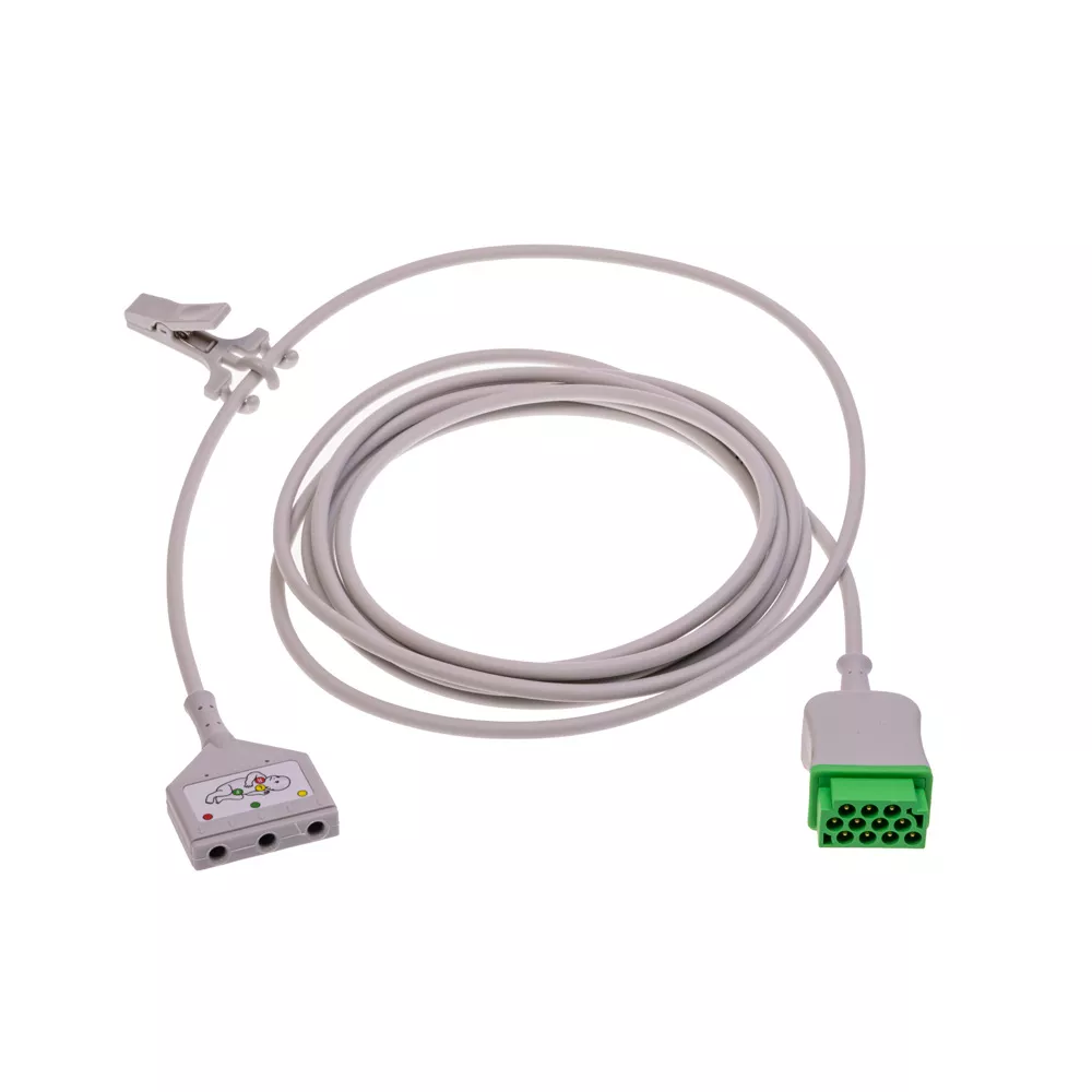 2106306-003-ECG-Trunk-Cable-Neonatal-DIN-3-lead-IEC-36-m12-ft
