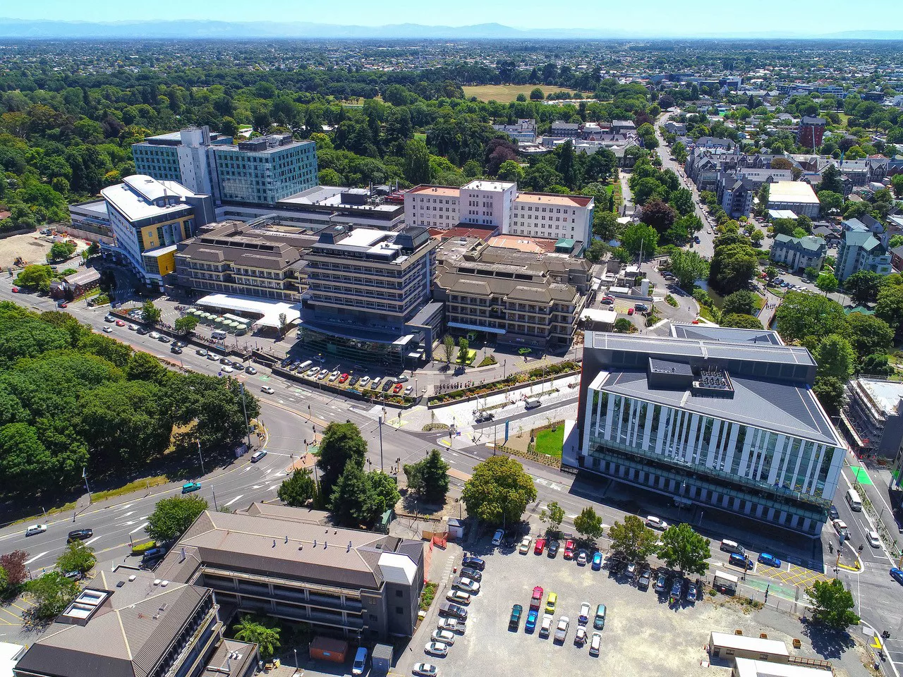 Image of Christchurch hospital