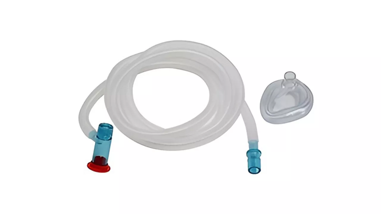 <p>T-Piece circuit kit with mask size 1</p>
