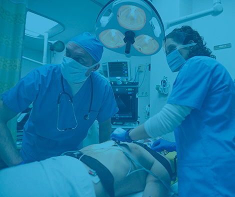patient receiving ultrasound
