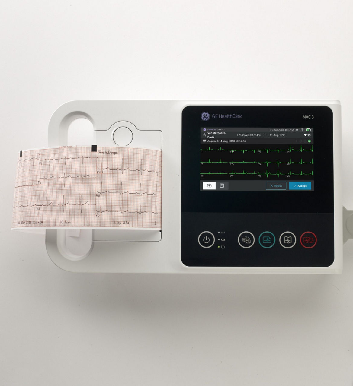 MAC 3 with touchscreen interface, hot keys and built-in printer.
