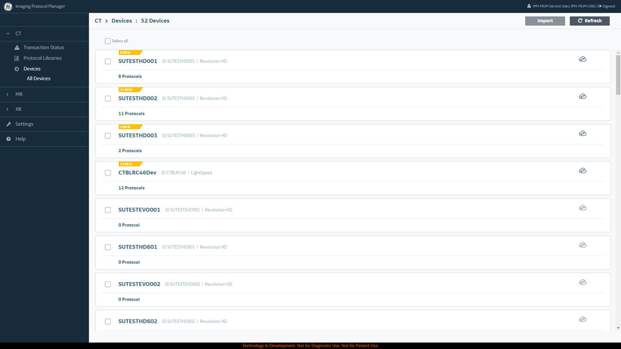 Device List