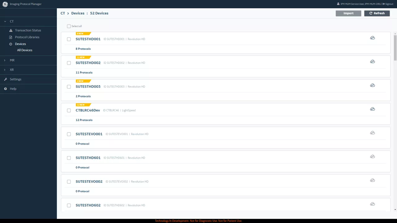 Device List
