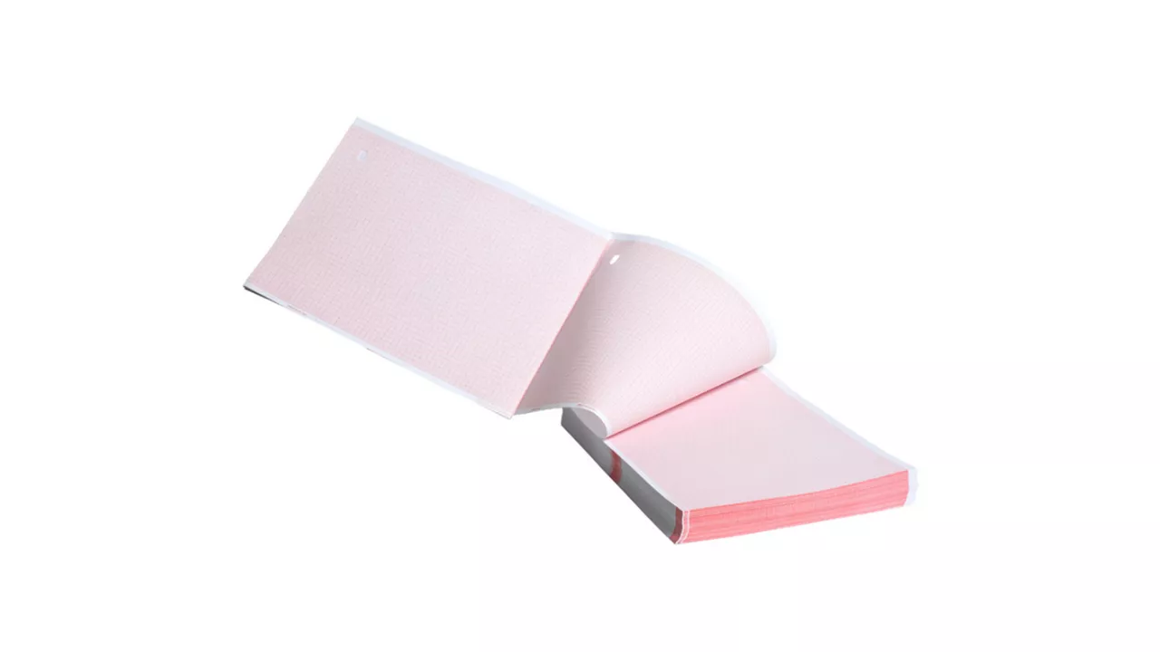<p>Thermal paper, 8.5" x 11"</p>
