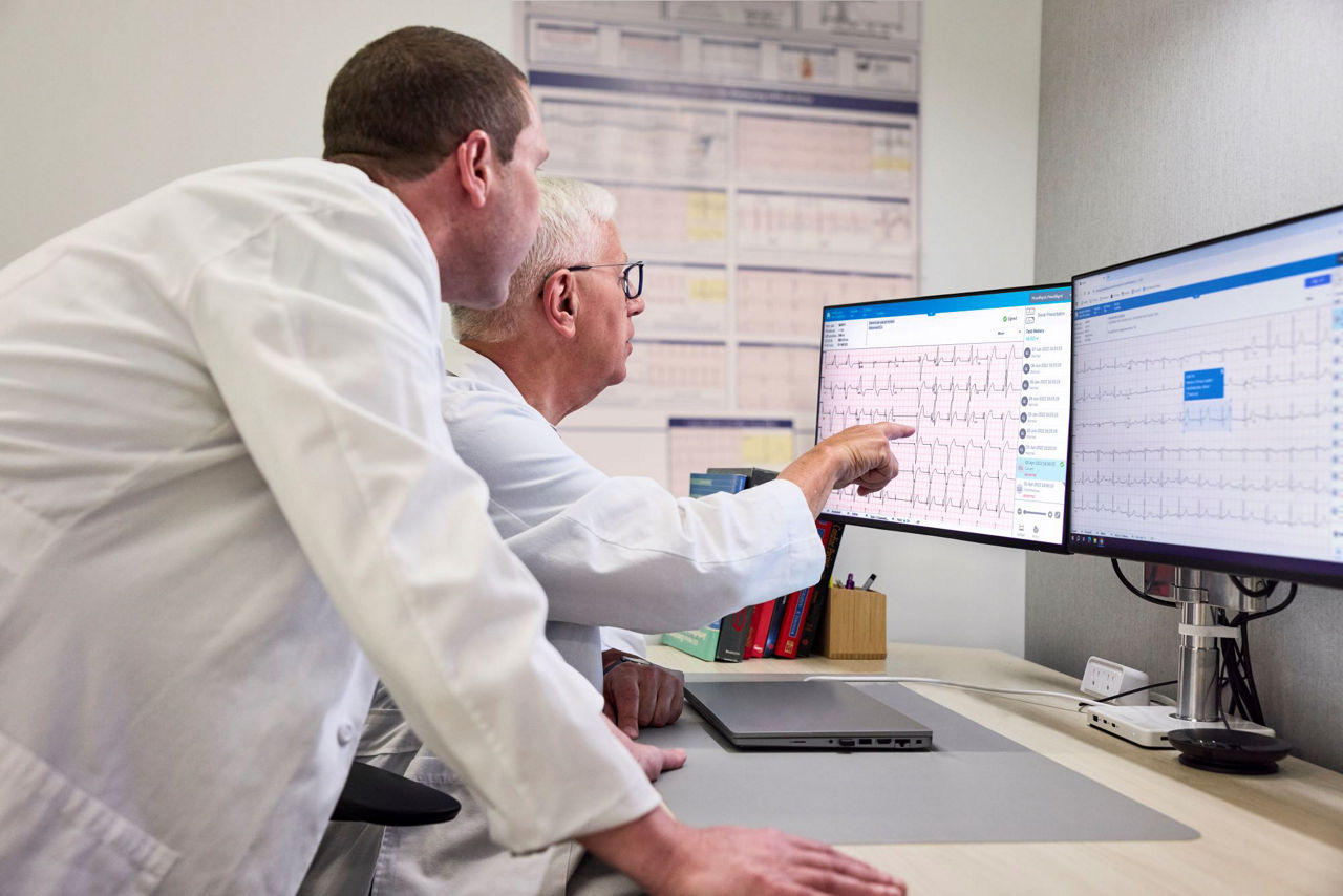 <p>ECG management</p>
