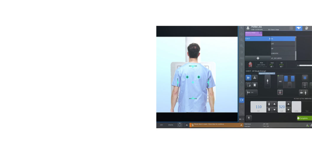 Definium 656HD Gen6 Position Assist Wallstand